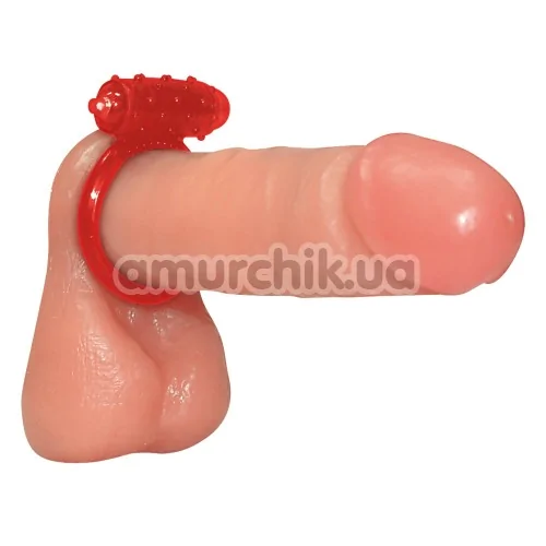 Виброкольцо Vibro Ring красное