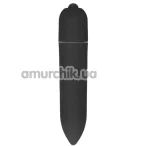 Кліторальный вібратор Shots Toys Power Bullet, чорний - Фото №1