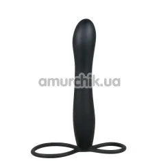 Анальная насадка Anal Special Silicone, черная - Фото №1