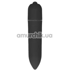 Кліторальный вібратор Shots Toys Power Bullet, чорний - Фото №1