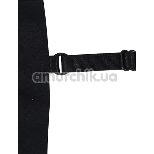 Боді з підв'язками для панчіх Star Night Love Affair Lace Bodysuit, чорне