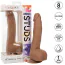 Фалоімітатор Silicone Studs 8, коричневий - Фото №10