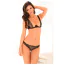 Комплект With Love Half Cup Bra 2 Pc Set, черный: бюстгальтер + трусики - Фото №6