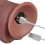 Вибратор Lovetoy Dual Density Power Cock 9, коричневый - Фото №11