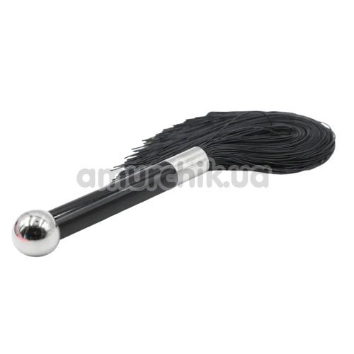 Флоггер DS Fetish Flogger Silicone L, черный