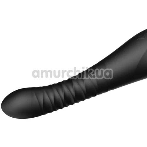 Вибратор для точки G Zalo King Vibrating Thruster, черный