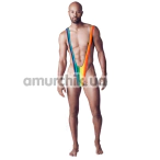 Трусы-манкини Rainbow Mankini, радужные - Фото №1