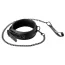 Ошейник с длинным поводком Blaze Luxury Fetish Collar and Leash 21868, черный - Фото №2