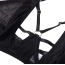 Комплект Star Night Garter Strap Set, черный: бюстгальтер + трусики-стринги + пояс для чулок + гартеры - Фото №8