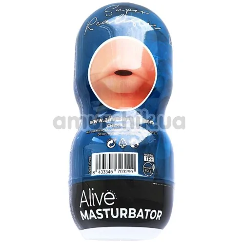 Симулятор орального сексу Alive Masturbator Super Realistic Oral Experience, тілесний