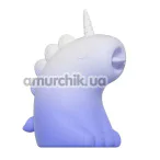 Симулятор орального секса для женщин с вибрацией Univibe Sexy Unicorn, бело-фиолетовый - Фото №1
