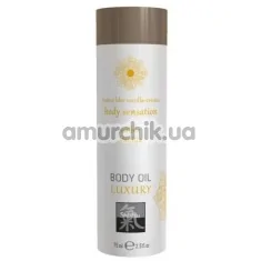 Массажное масло Shiatsu Body Oil Luxury Vanilla - ваниль, 75 мл - Фото №1