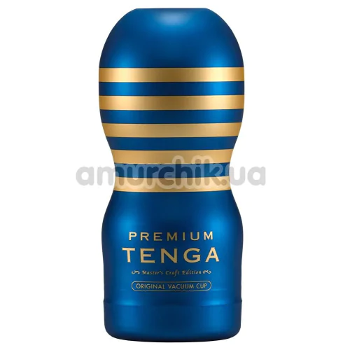 Набор Tenga Cup Vibrator: адаптер с вибрацией + мастурбатор Tenga Premium Original Vacuum Cup + мастурбатор Tenga Deep Throat Original Vacuum Cup New