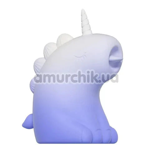Симулятор орального секса для женщин с вибрацией Univibe Sexy Unicorn, бело-фиолетовый - Фото №1