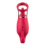 Симулятор орального сексу для жінок з вібрацією Sweet Play Licking Tongue Suction Vibrator A18, червоний - Фото №4