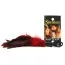 Перышко для ласк Pleasure Feather Body Tickler, красное - Фото №5
