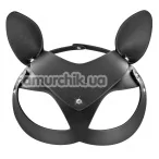 Маска кошечки Fetish Tentation Enjoy Pain Adjustable Catwoman Diamond Mask, черная - Фото №1