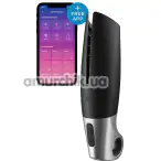 Мастурбатор з вібрацією Satisfyer Power Masturbator Vibrator, чорний - Фото №1