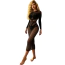 Платье Star Night Long Eve Dress, черное - Фото №4