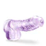 Фаллоимитатор Naturally Yours 6 Crystalline Dildo, фиолетовый - Фото №3