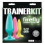 Набор анальных пробок Firefly Pleasure Plugs Trainer Kit, радужный - Фото №2
