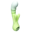 Вибратор с толчками Odeco Every Night Toys Rabbit Vibe 8309, зеленый - Фото №1