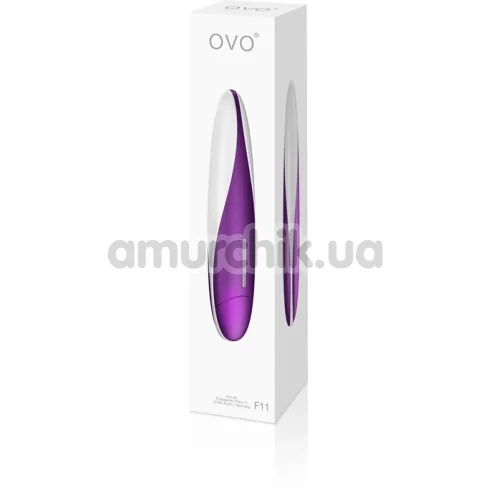 Вибратор OVO F11, пурпурный