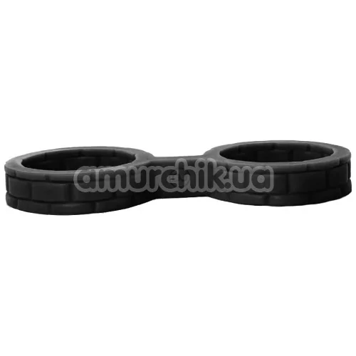 Наручники Platinum The Cuffs Large, чорні