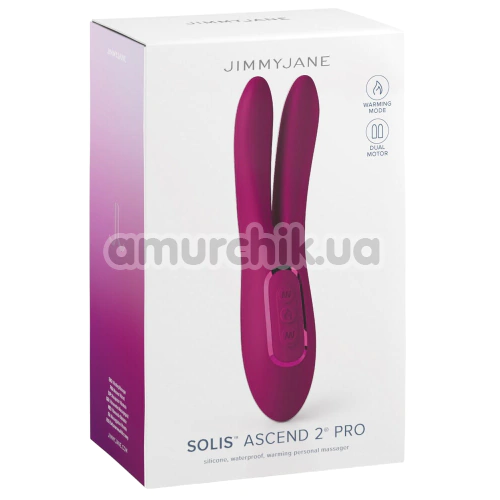 Кліторальний вібратор Jimmyjane Solis Ascend 2 Pro, рожевий