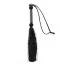 Батіг Silicone Flogger Whip, чорна - Фото №1