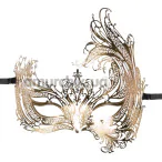 Маска Metal Mask Gold, золотая - Фото №1