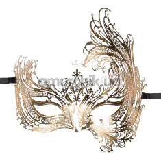 Маска Metal Mask Gold, золотая - Фото №1