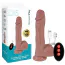 Вибратор с толчками, ротацией и подогревом Natural Play Thrusting Dildo with Swing Motion and Heating D6, телесный - Фото №10