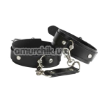 Фіксатори для рук Art of Sex Eva Leather, чорні - Фото №1