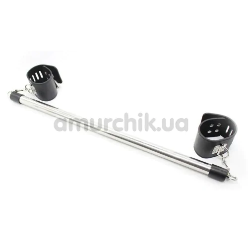 Фиксаторы для ног DS Fetish Metal Ankle Spreader Bar, черные