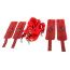 Бондажний набір Bad Kitty Naughty Toys Bed Restraints, червоний - Фото №2