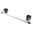 Фиксаторы для ног DS Fetish Metal Ankle Spreader Bar, черные