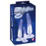 Набор анальных фаллоимитаторов Crystal Clear Anal Training Set, прозрачный - Фото №9