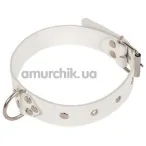 Ошейник Dominant Collar, белый - Фото №1