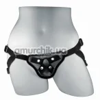 Трусики для страпона Sportsheets Entry Level Strap-On, сірі - Фото №1