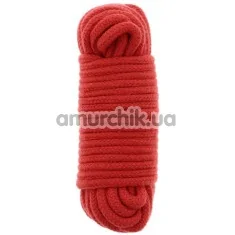 Веревка BondX Bondage Love Rope 10 м, красная - Фото №1