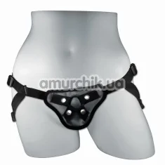 Трусики для страпона Sportsheets Entry Level Strap-On, сірі - Фото №1