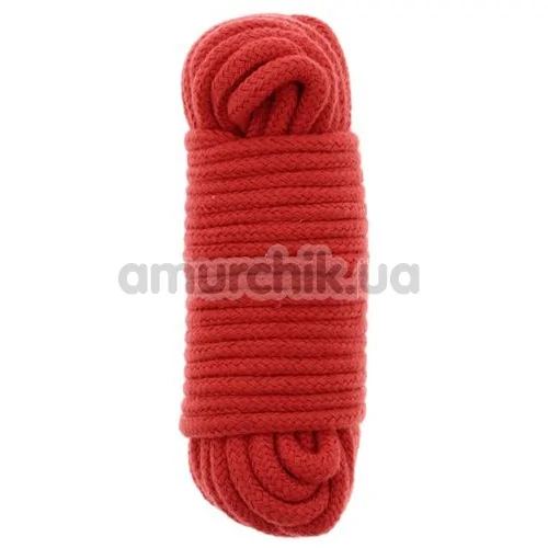 Веревка BondX Bondage Love Rope 10 м, красная - Фото №1