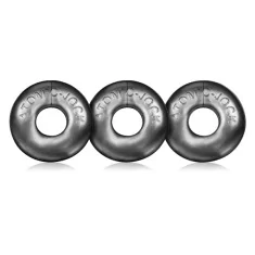 Набір з 3 ерекційних кілець Mister B Oxballs Ringer, сірий - Фото №1