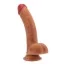 Фалоімітатор Dual-Layered Silicone Nature Cock LV4004, тілесний - Фото №2